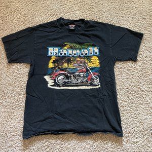 Vintage Harley-Davidson Hawaii T-Shirt Black L